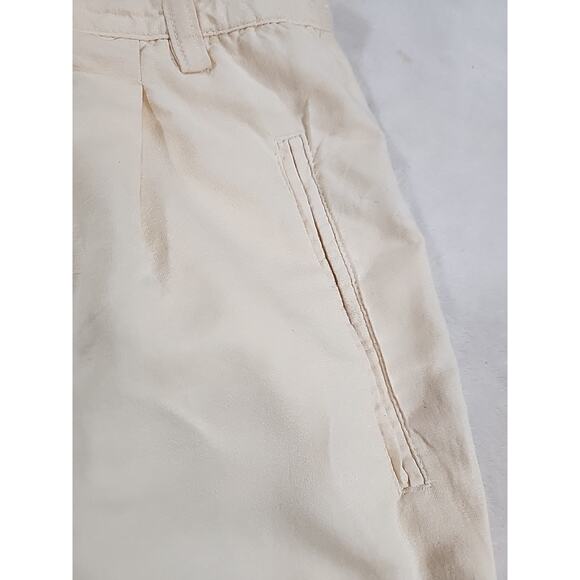 Lords‎ & Taylor The Kensington Collection Men's Linen Blend Shorts 36 Yellow - Picture 4 of 8